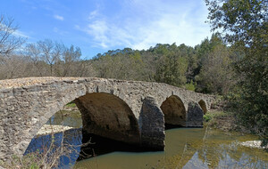 VACQUIÈRES : de Vacquières à Brouzet, par Corconne